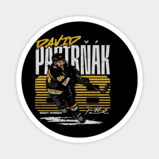 David Pastrnak Boston Retro Magnet